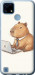 Чохол Funny Capybara CEO Working на Realme C21