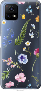 

Чехол Цветочный фон v2 для Vivo Y52S 1440431
