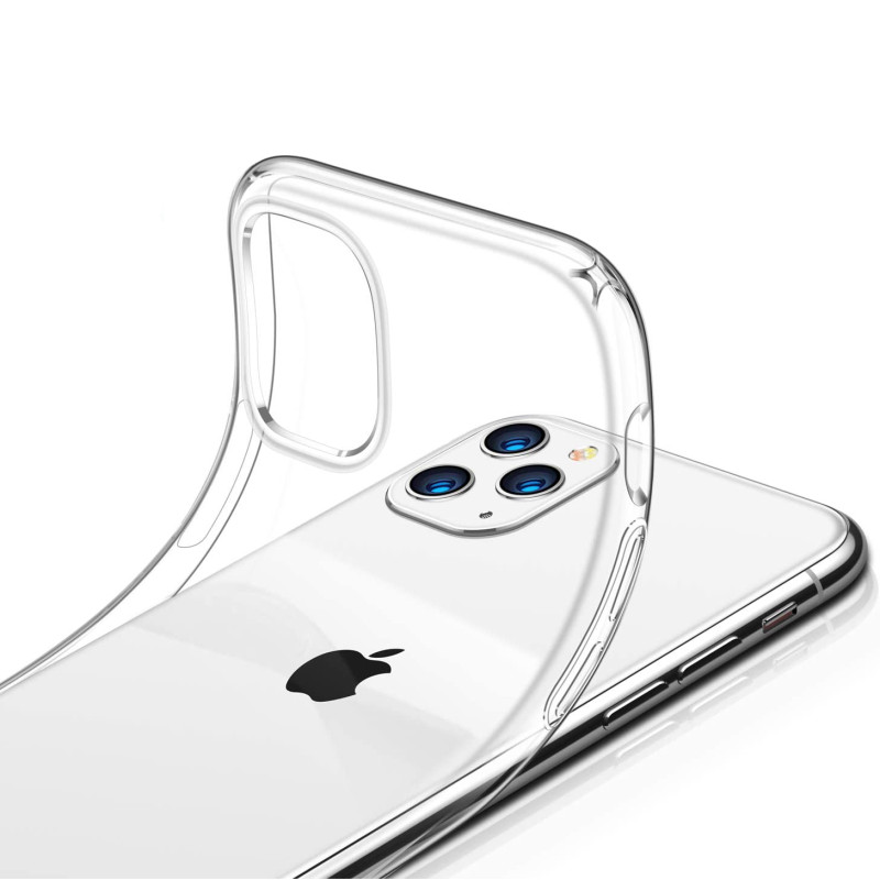 Фото TPU чехол Epic Transparent 1,0mm для Apple iPhone 11 Pro (5.8") (Бесцветный (прозрачный)) в магазине vchehle.ua
