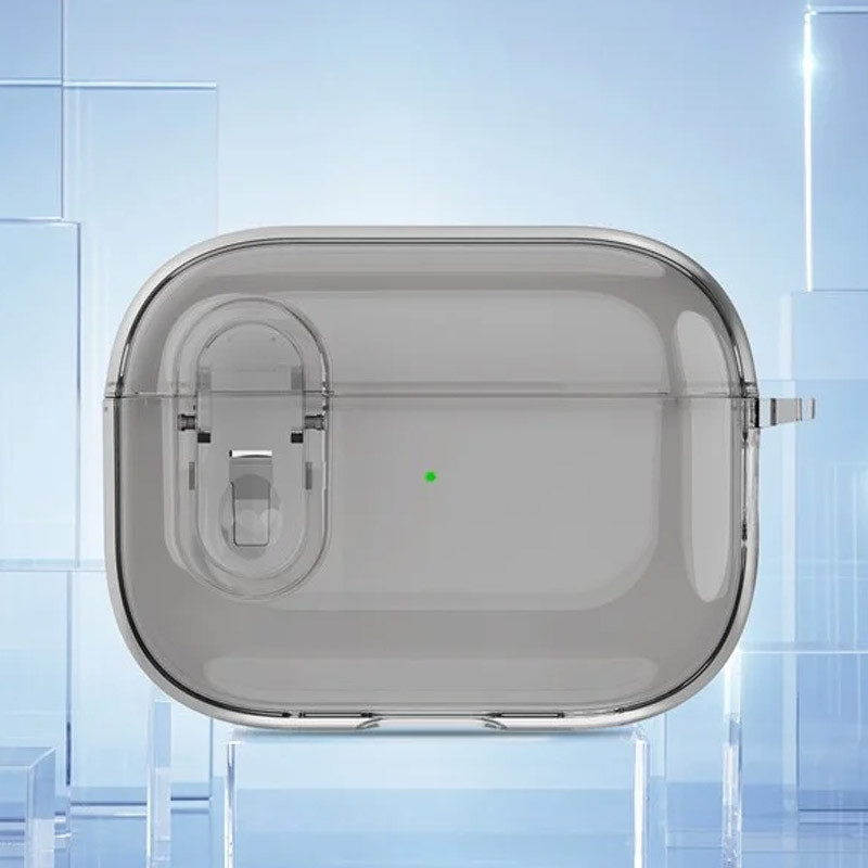 Фото Футляр TPU Colorful для наушников Airpods Pro 2 / Pro (Black) в магазине vchehle.ua