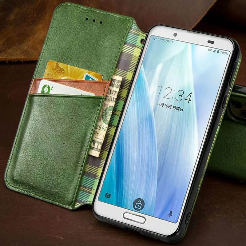 Фото Шкіряний чохол-книжка GETMAN Cubic (PU) на Xiaomi Redmi Note 9 / Redmi 10X (Зелений) в маназині vchehle.ua