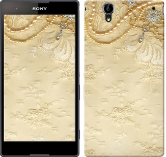 

Чехол Кружевной орнамент для Sony Xperia T2 Ultra Dual D5322 257573