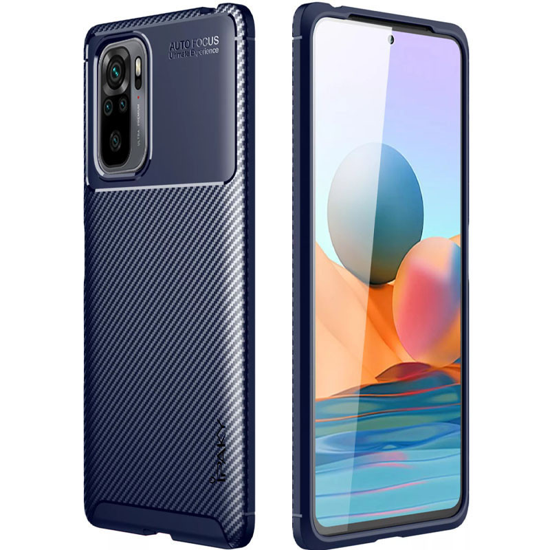 

TPU чохол iPaky Kaisy Series для Xiaomi Redmi Note 10 (Синій) 1131752