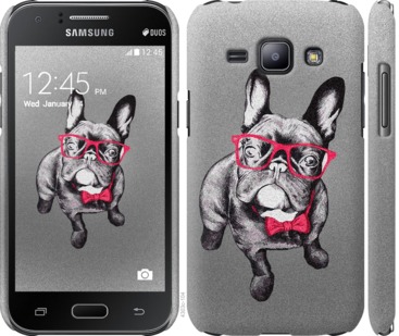 

Чехол Умный бульдог для Samsung Galaxy J1 J100H 736926