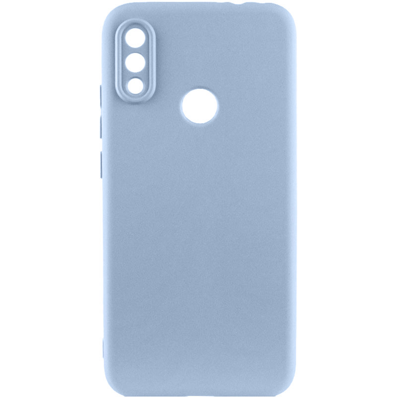 Чохол TPU GETMAN Liquid Silk Full Camera на Xiaomi Redmi Note 7 / Note 7 Pro / Note 7s (Блакитний / Lilac Blue)