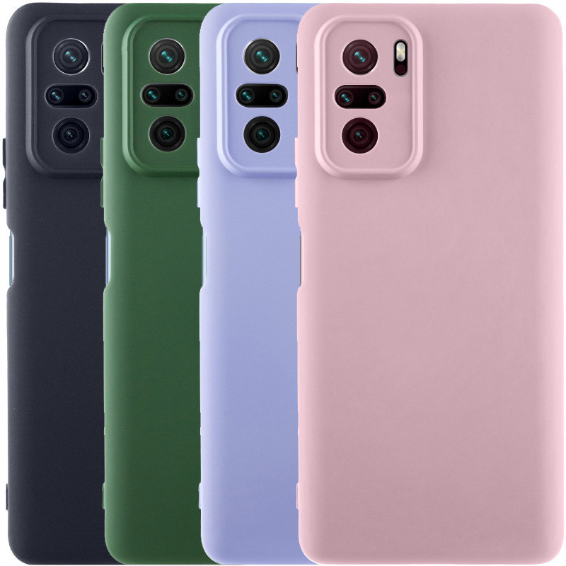 Чехол Silicone Cover Lakshmi Full Camera (AAA) для Xiaomi Redmi Note 10 / Note 10s / Poco M5s
