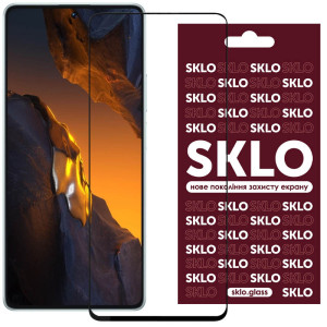 Защитное стекло SKLO 3D (full glue) для Xiaomi Poco F5