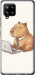 Чехол Funny Capybara CEO Working для Samsung Galaxy A42 A426B
