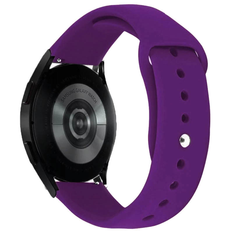 Силиконовый ремешок Sport для Smart Watch 20mm (Фиолетовый / Ultra Violet)