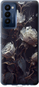 Чохол Троянди 2 для Tecno Camon 18