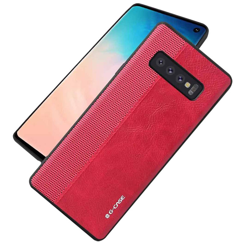 Чохол-накладка G-Case Earl Series на Samsung Galaxy S10+ (Червоний)