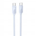 Дата кабель Hoco X114 Energy Type-C to Type-C 60W (1m) (Blue)