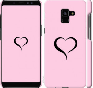 Чехол Сердце 1 для Samsung Galaxy A8 Plus 2018 A730F