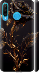 Чехол Роза 3 для Huawei P30 Lite