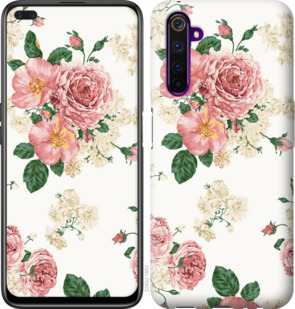 

Чохол квіткові шпалери v1 на Realme 6 Pro 920605