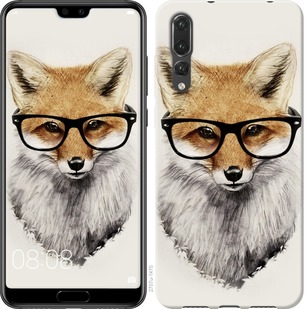 

Чехол Лис в очках для Huawei Nova 4 697689