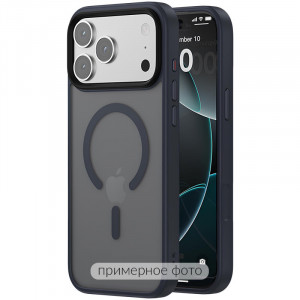 TPU+PC чехол Metal Buttons with  Magnetic Safe Colorful для Apple iPhone 17 Air (6.6")