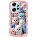 Чохол TPU Cloudy Pictures на Xiaomi Redmi Note 12 4G (Kittens)
