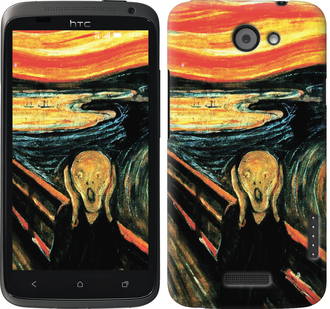 

Чехол Крик Мунка для HTC One X 266076