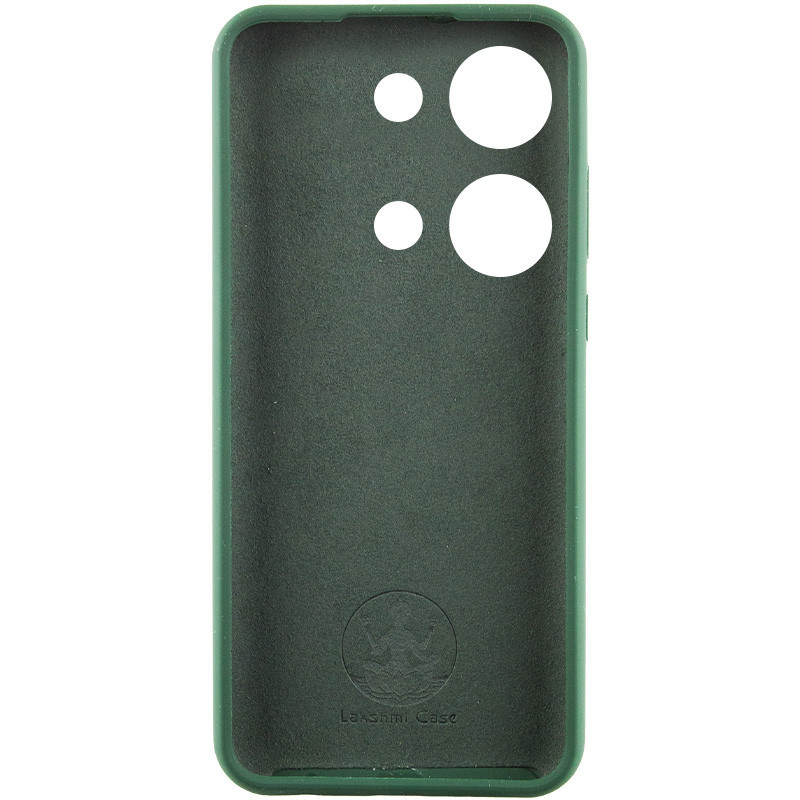 Фото Чехол Silicone Cover Lakshmi Full Camera (AAA) with Logo для Xiaomi Redmi Note 13 4G (Зеленый / Cyprus Green) на vchehle.ua