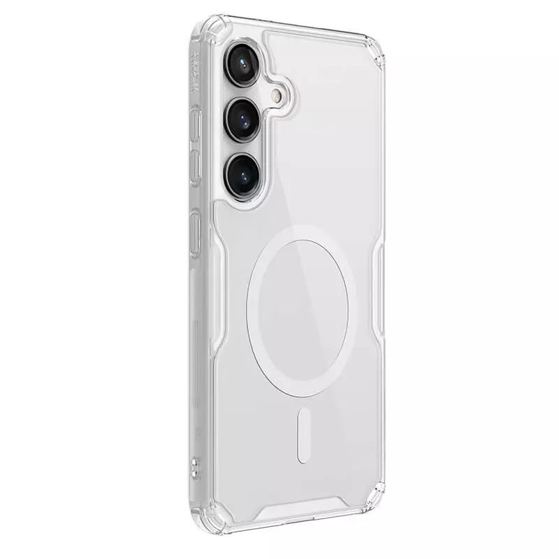 Фото TPU чехол Nillkin Nature Pro Magnetic для Samsung Galaxy S24 (Бесцветный (прозрачный)) в магазине vchehle.ua