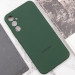 Купить Чехол Silicone Cover Lakshmi Full Camera (AAA) with Logo для Samsung Galaxy S25+ (Зеленый / Cyprus Green) на vchehle.ua