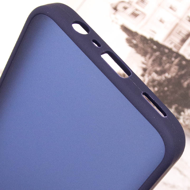 Заказать Чехол TPU+PC Lyon Frosted для Motorola Edge 50 Fusion / G85 (Navy Blue) на vchehle.ua