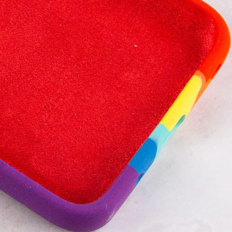 

Чехол Silicone Cover Full Rainbow для Xiaomi Redmi Note 10 Pro (Красный / Фиолетовый) 1167613