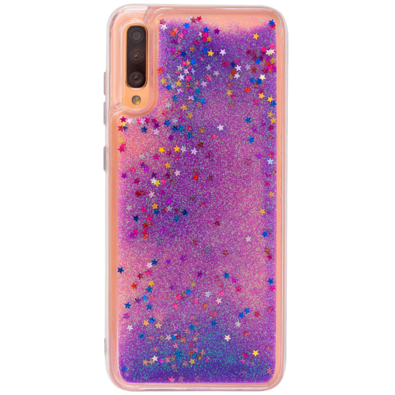 

TPU чехол Liquid hearts для Samsung Galaxy A70 (A705F) (Фиолетовый) 713518