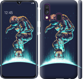 

Чохол Космонавт на скейтборді на Samsung Galaxy A40 2019 A405F 711299