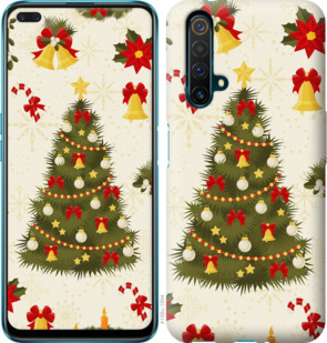 

Чехол Новогодняя елка для Realme X50 923163