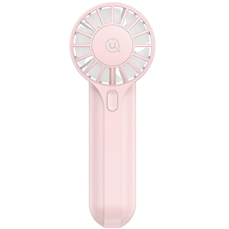 Портативний вентилятор Usams ZB288 Handheld mini fan 1200 mAh (Pink)