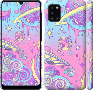 Чехол Розовая галактика для Samsung Galaxy A31 A315F