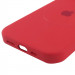 Купить Чехол Silicone Case Full Protective (AA) with Magnetic Safe для Apple iPhone 11 (6.1") (Красный / Deep Red) на vchehle.ua