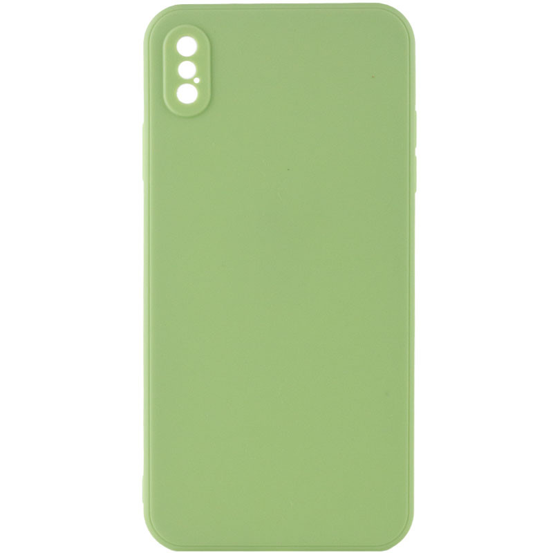 

Силіконовий чохол Candy Full Camera на Apple iPhone XS Max (6.5") (Фисташковый) 1130643