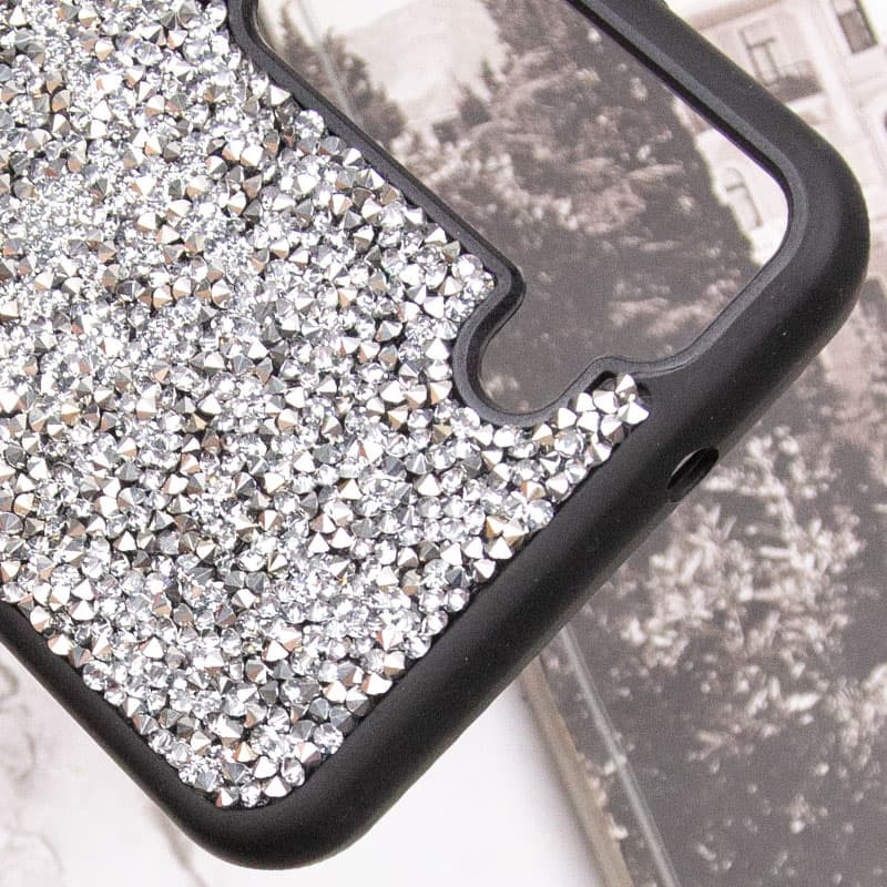 Купить TPU чехол Bling World Rock Diamond для Samsung Galaxy S23+ (Серебряный) на vchehle.ua