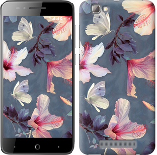 

Чехол Нарисованные цветы для ZTE A610 596517