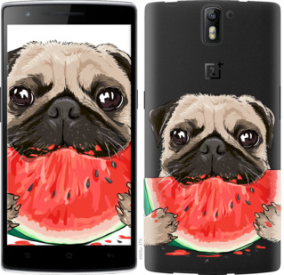 

Чохол Мопс і кавун на OnePlus 1 844033
