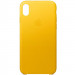 Уценка Чехол Silicone Case (AA) для Apple iPhone X (5.8") / XS (5.8") (Эстетический дефект / Желтый / Sunflower)