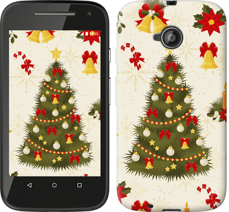 

Чехол Новогодняя елка для Motorola Moto E2 451134