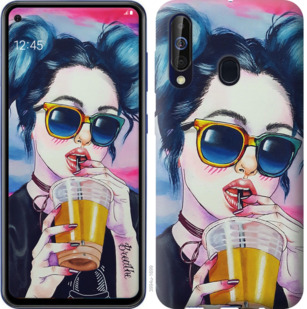 

Чохол Арт-дівчина в окулярах на Samsung Galaxy A60 2019 A606F 740676