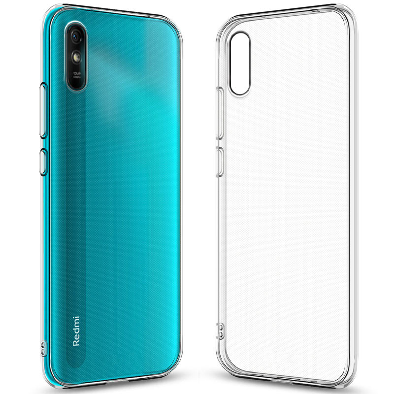 TPU чехол Epic Transparent 1,0mm для Xiaomi Redmi 9A (Бесцветный (прозрачный))