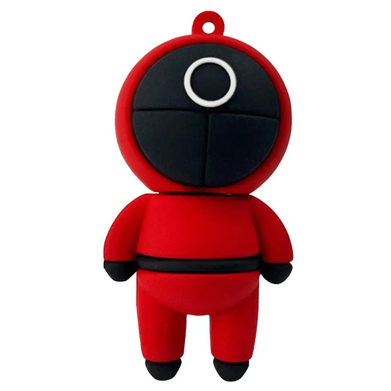 Флеш накопитель USB 2.0 Wibrand Squid Game 16Gb (Red)