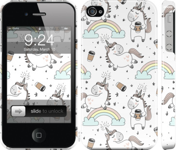 

Чохол Єдиноріг і кава на iPhone 4 840583