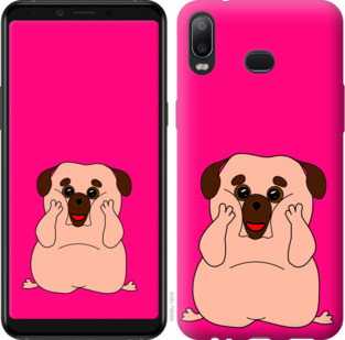 

Чехол Весёлый мопс для Samsung Galaxy A6s 928292