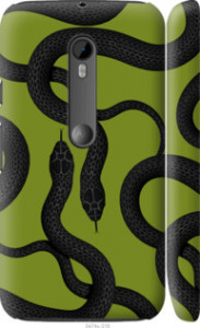 Чехол Змеи v2 для Motorola Moto G3