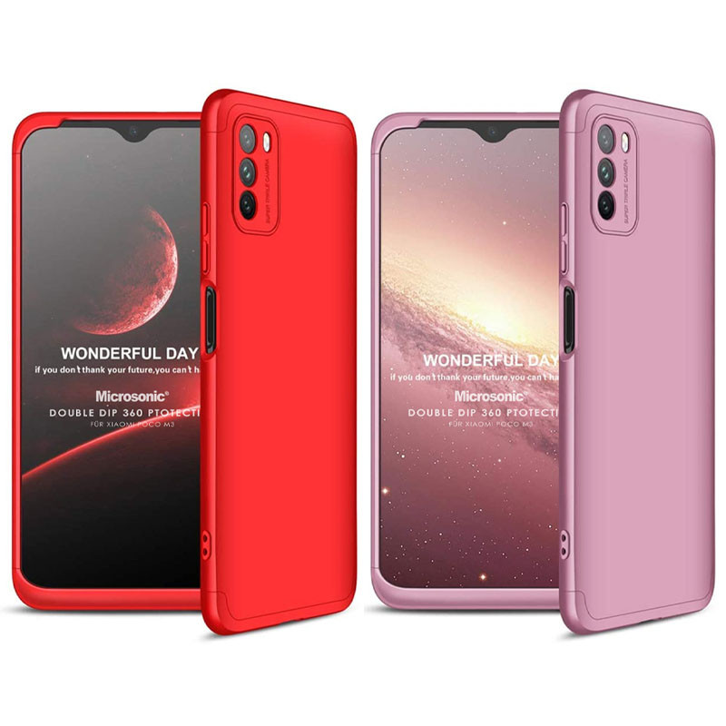 Пластиковая накладка GKK LikGus 360 градусов (opp) для Xiaomi Poco M3