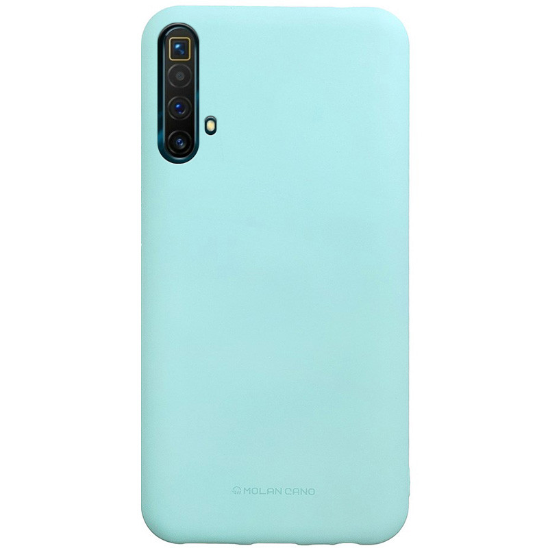 

TPU чохол Molan Cano Smooth для Realme X50 (Бірюзовий) 931148