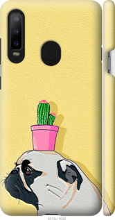 

Чохол Мопс з кактусом на Samsung Galaxy A8S 795379