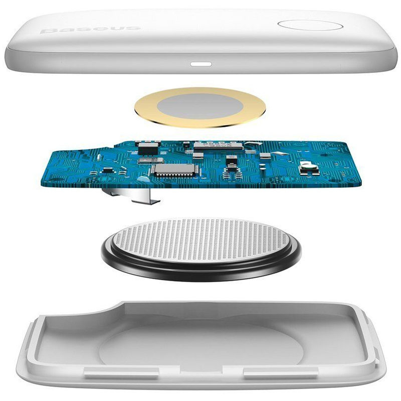 Трекер-брелок Baseus Intelligent T2 ropetype anti-loss device (ZLFDQT2-0) (White) в магазине vchehle.ua